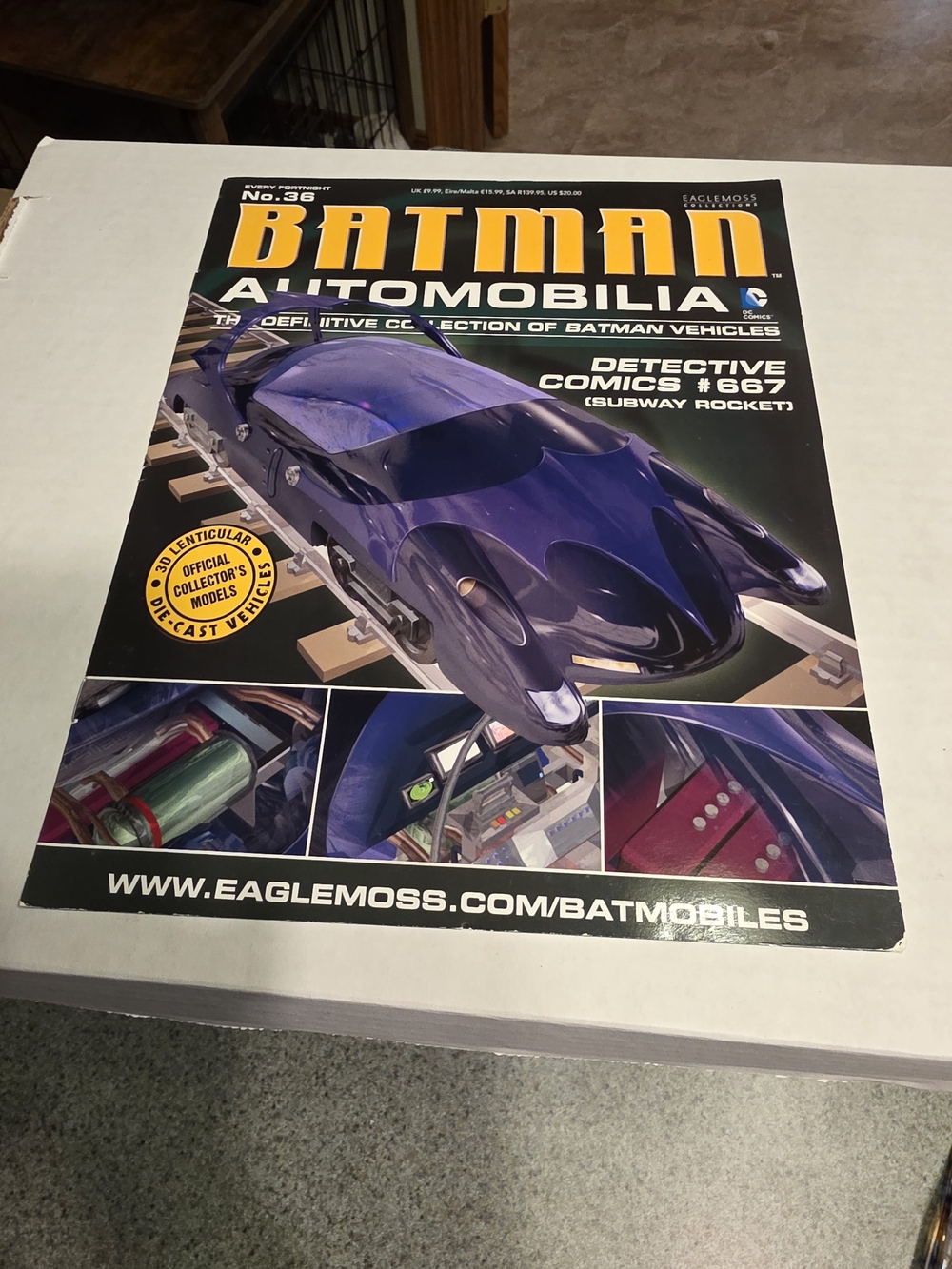 Subway Rocket Batman Magazine